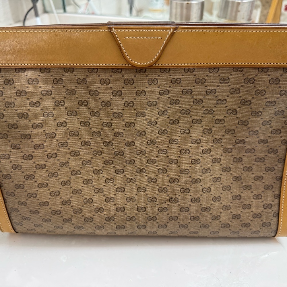 Gucci Monogram Brown and Tan purse - Picture 2 of 6